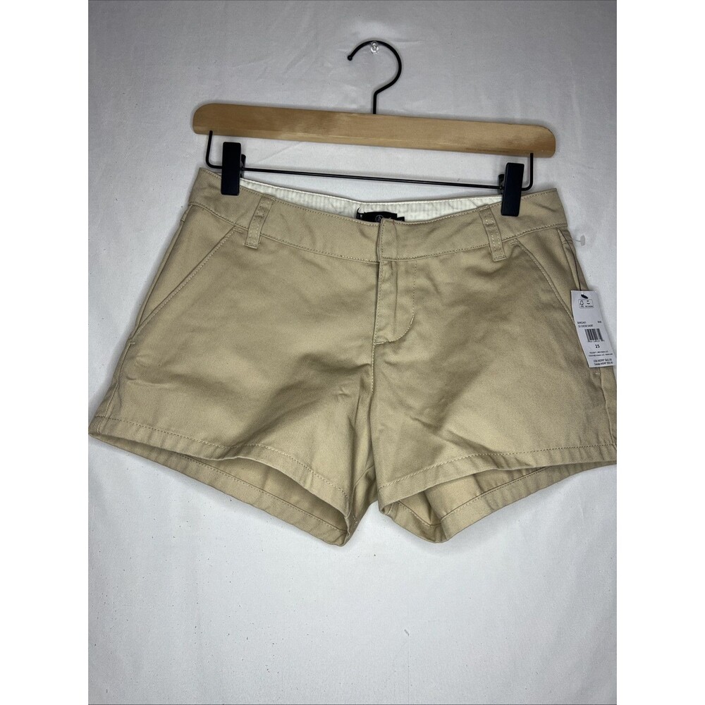 Volcom Womens  Shorts NWT Size 25 Chickie‎ Short Tan